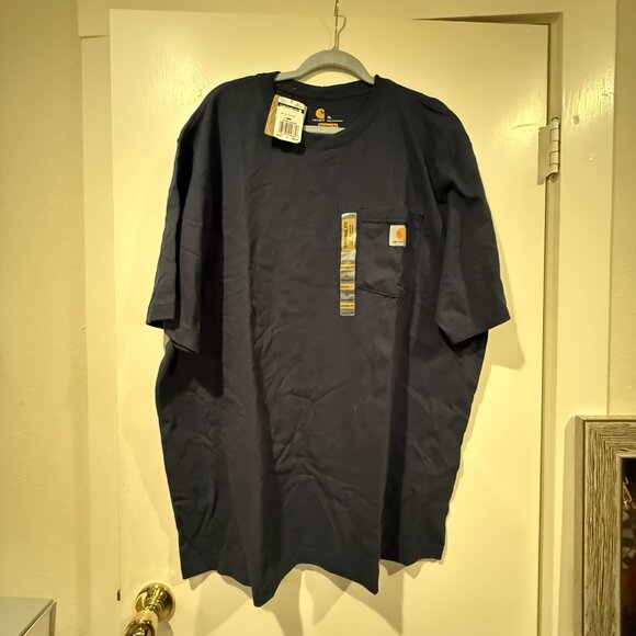 Carhartt Men’s T-Shirt Bundle – 3 Pack (Grey, Blue, Black) – NWT - Picture 8 of 11